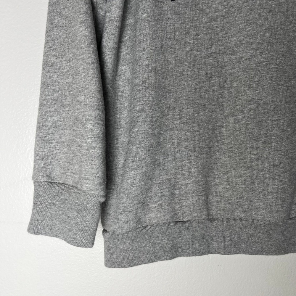 J. Crew Brooklyn Pullover Sweatshirt Gray Crew Neck 3/4 Sleeve size small - Picture 6 of 12